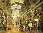Hubert Robert Die Grand Galerie des Louvre USA oil painting artist